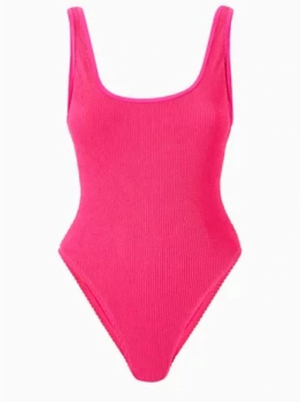 NWT Good American Always Fits High-Leg One-piece Swimsuit in Pink Glow 2XL 3XL